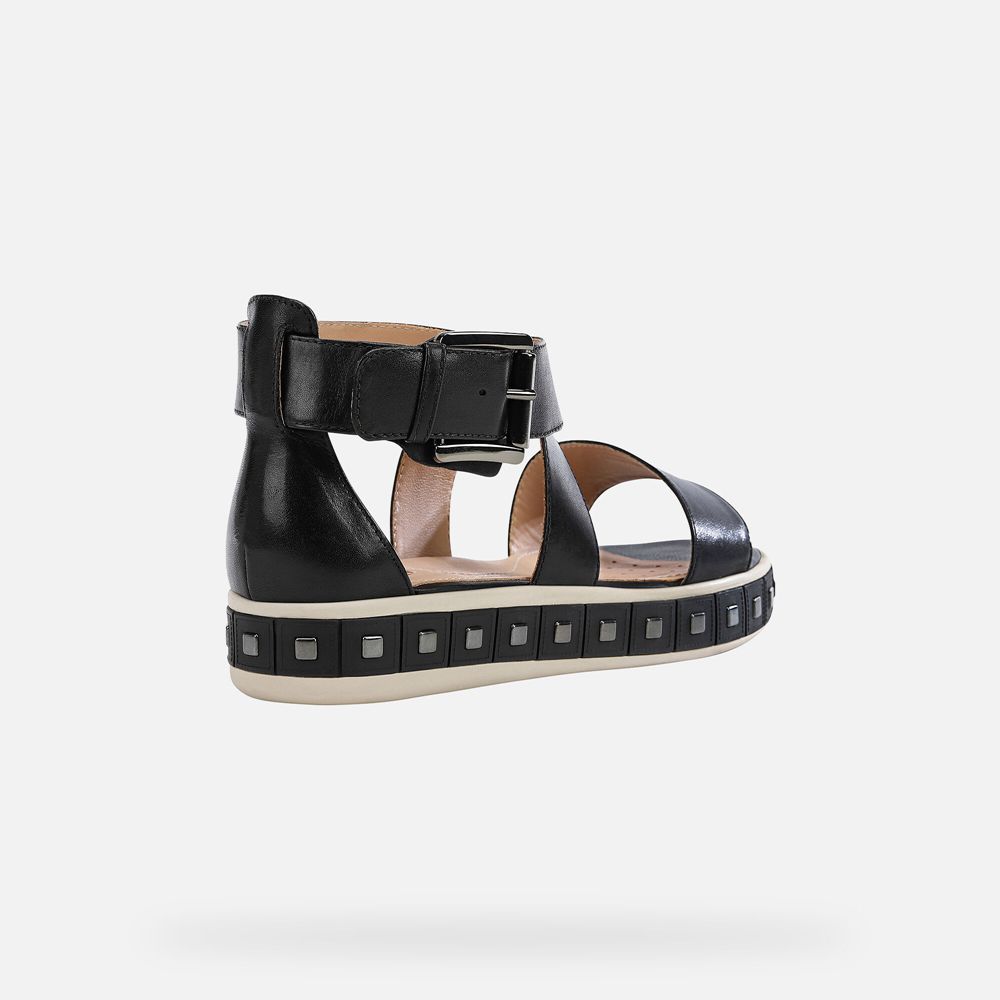 Geox Bayan Sandalet Siyah - Leelù - NCU-497623